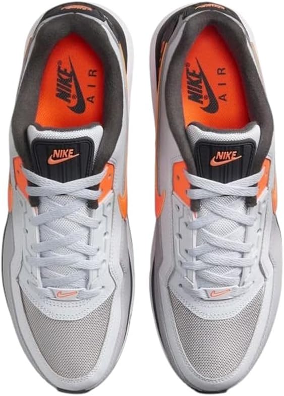 Nike Air Max Ltd, Sports Shoes, Grey/Orange/Black, Air Max Sole