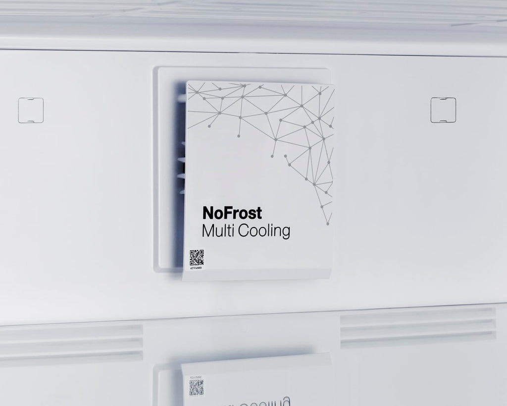 Summit 24' Bottom Freezer Refrigerator, Counter Depth Refrigerator- Freezer, Energy Star, Stainless Steel - FFBF124SS (Right Hand Door)