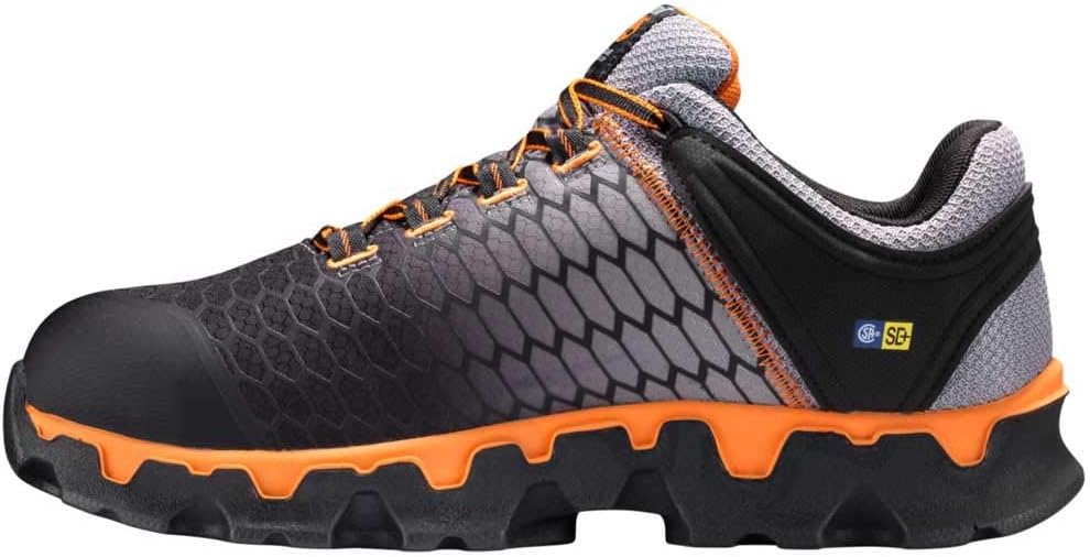 Timberland PRO Mens Powertrain Sport Alloy Safety Toe Static Dissipative Industrial Athletic Work Shoe