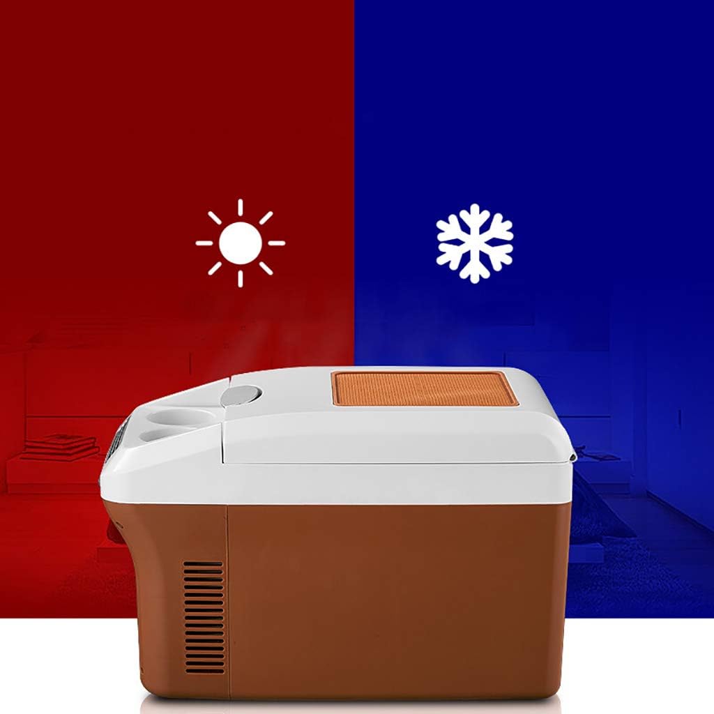 12L Mini Fridge Car Refrigerator Hot Cold Portable Electric Cool Box Car & Home Dual-use Mini Home Camping Fridge