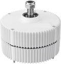 Low Speed 1000W 12V 24V 48V Gearless Permanent Magnet DIY Wind Turbine Generator Alternator Motor(No Base,Single Shaft_24V_1000W)