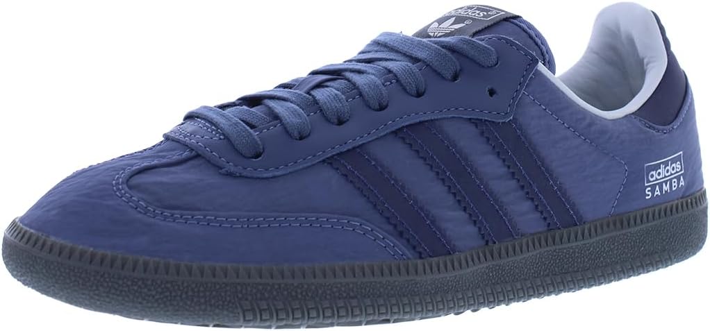 adidas Samba OG Mens Shoes Size 4, Color: Navy/Navy
