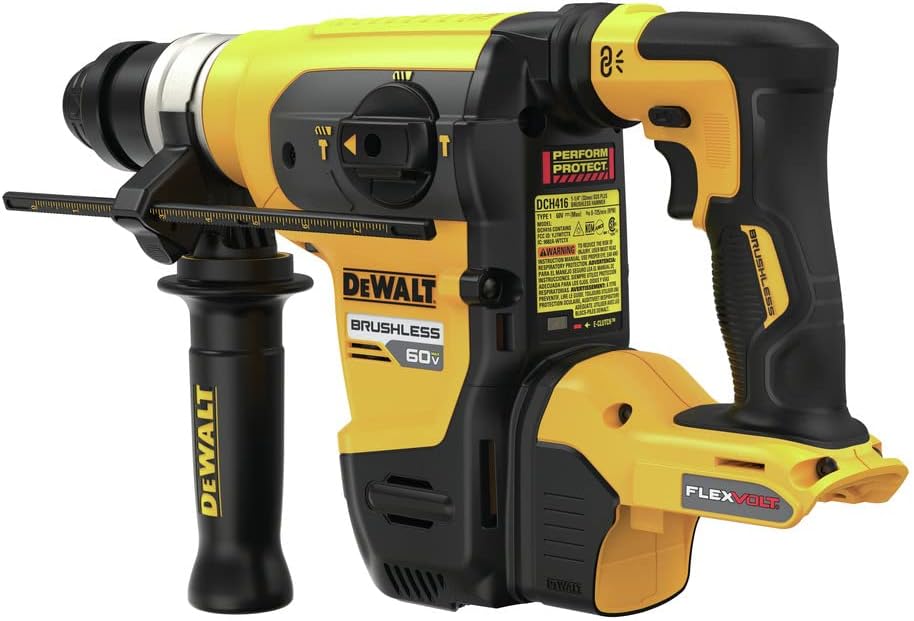 60V MAX* 1-1/4 In. Brushless SDS PLUS Rotary Hammer (Tool Only)