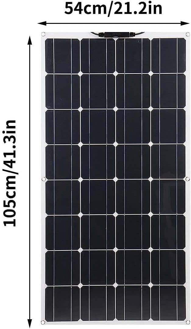 Solar Panel 18V 500W 1000W Flexible Solar Solar Panel Kit Complete Rv Car Battery Solar Charger (1000w)