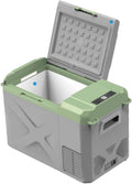 Qianly Car Refrigerator 12v Portable Fridge for Car, Auto 19 Quart Freezer Cooler, -4℉—68℉ 12/24V DC 100~240 Volt AC for Truck, Camping, Travel, Vehicles, RV