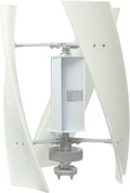 Wind Turbine Generator Kit, 100W 12V Vertical Axis Wind Turbine Generator w/Controller & Winds-Assisted Wheel, 3 Blades Winds Power Generators Permanent Magnet Generators for Boats, Gazebos, Home, RV
