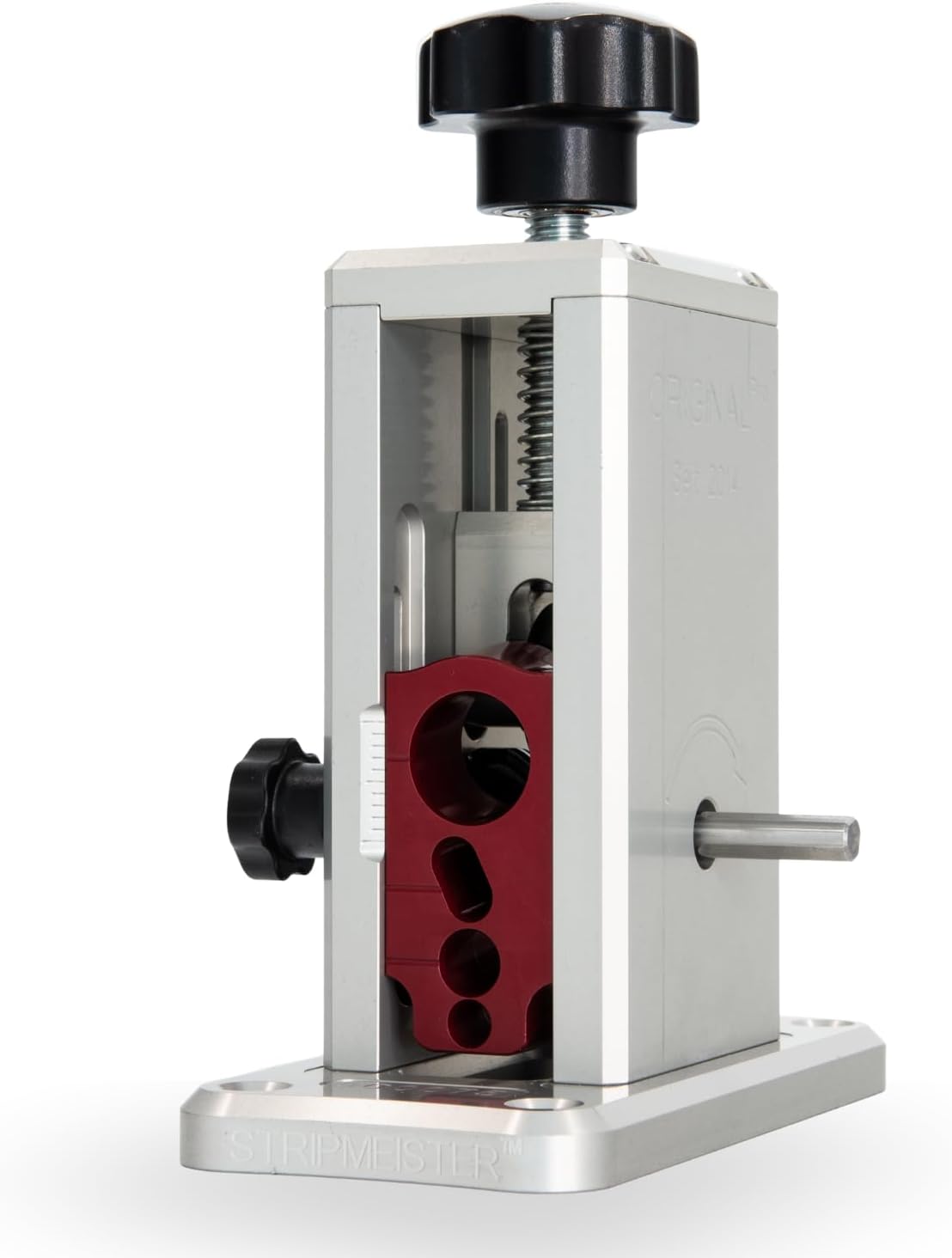 StripMeister Original Pro Drill-Powered Wire Stripper with ULTRA GRIP Feeder Jam-Free Performance Durable Portable Copper Wire Stripping Machine
