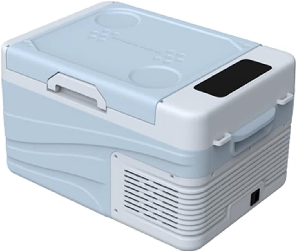 Portable Electric Freezer, 12 Volt CAr Refrigerator, Cooling Fridge for RV Truck, Travel, Camping, Road Trips, 12/24V DC 110~240V AC