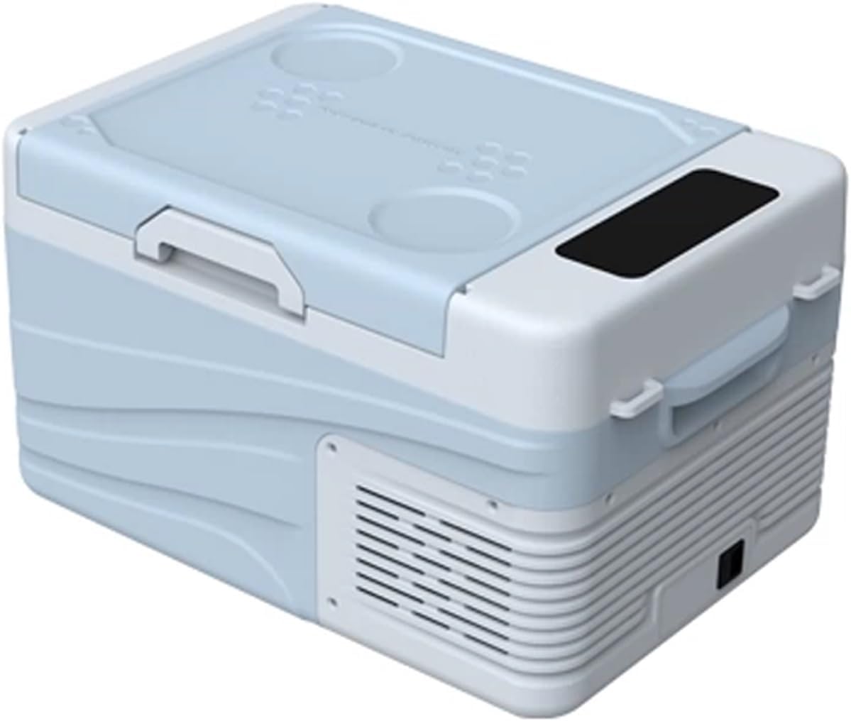 Portable Electric Freezer, 12 Volt CAr Refrigerator, Cooling Fridge for RV Truck, Travel, Camping, Road Trips, 12/24V DC 110~240V AC