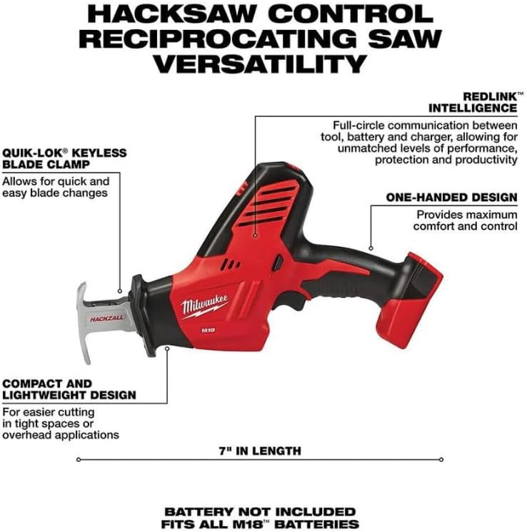 Milwaukee 2625-20 M18 Reciprocating Saw (Tool Only)
