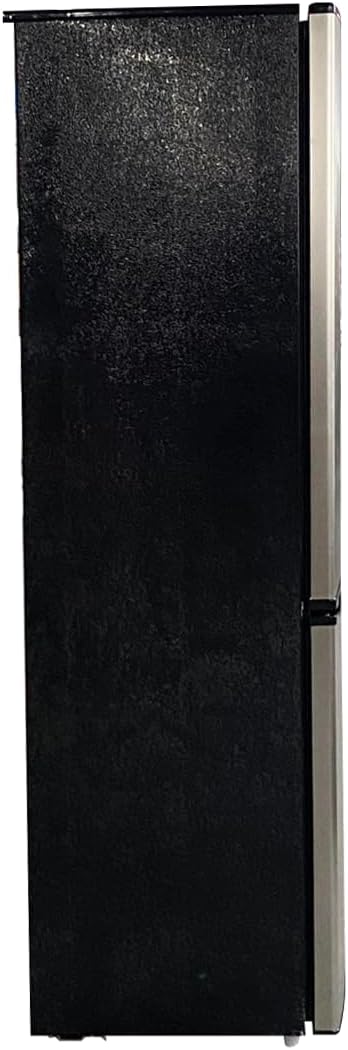 HAMILTON BEACH Cubic Foot Fridge with Bottom Mount Freezer, 9.2 cu. ft, Stainless