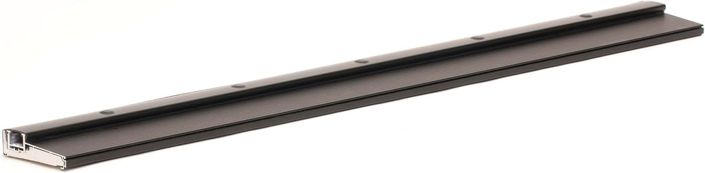 Adjustable Aluminum Threshold – Extra Short Width with Hidden Screws, Adapts to Any Height, Heavy-Duty for Residential & Commercial Use, Available in Multiple Sizes (Black, 48 inch)