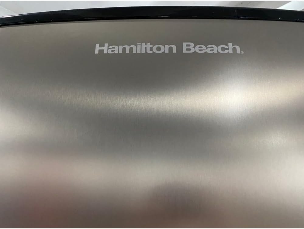 HAMILTON BEACH Cubic Foot Fridge with Bottom Mount Freezer, 9.2 cu. ft, Stainless