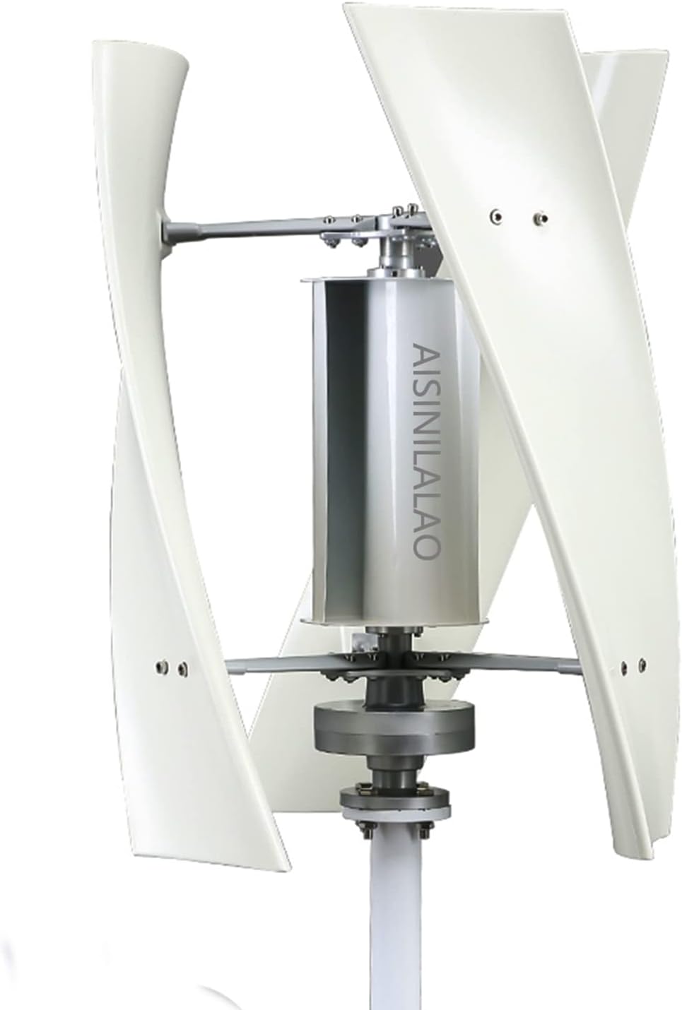 1000W-1500W Vertical Axis Wind Turbines Generator Kit, Noiseless Wind Turbine Generator with Mppt Controller for Home Camping(48V)