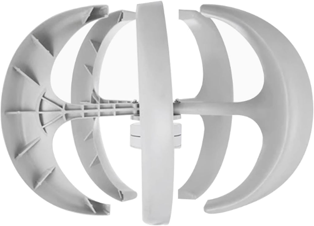 Wind Turbine with Controller, 24v Vertical Axis Wind Turbine Generator, Small Household Lantern Type Windmill Turbine Generator 5 Blades, 400w, 1000w for Home(400w)