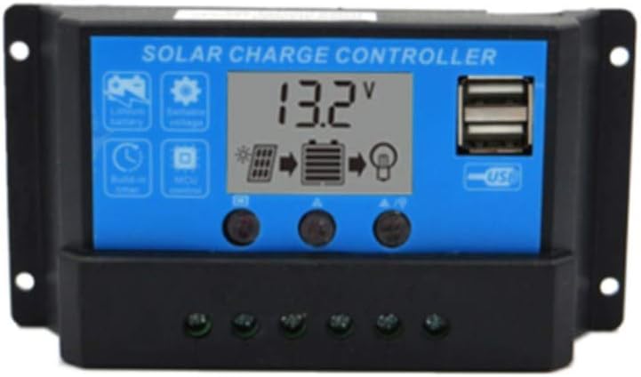 600W Wind-Solar Generator Kit: 400W Wind Turbine & 2PCS 100W Solar Panels &500W (Peak 1000w) &Controller for RV, Camping, Boat, Caravans, Motorhome