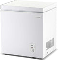 Frigidaire Chest Deep Freezer, 2.0 Cu. Ft. Capacity, Adjustable Thermostat-Removable Vinyl Coated Wire Basket-Easy Defrost Drain- Garage Ready- Pearl White