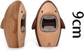 Shark-shaped bottle opener, wooden and metal, suitable for beer cans, cola, bartenders, kitchens, wine utensils, interesting gifts