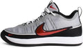 Nike Book 2 Spiridon Mens Basketball Shoes (Metallic Silver/Sport Red/Black/White)
