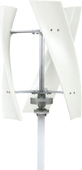 100W-3000W Vertical Wind Power Turbine Generator Kit White 3 Blade Wind Generator 12V 24V 48V 220V for Boats Terraces Cabins Charging (With Charge Controller),220v