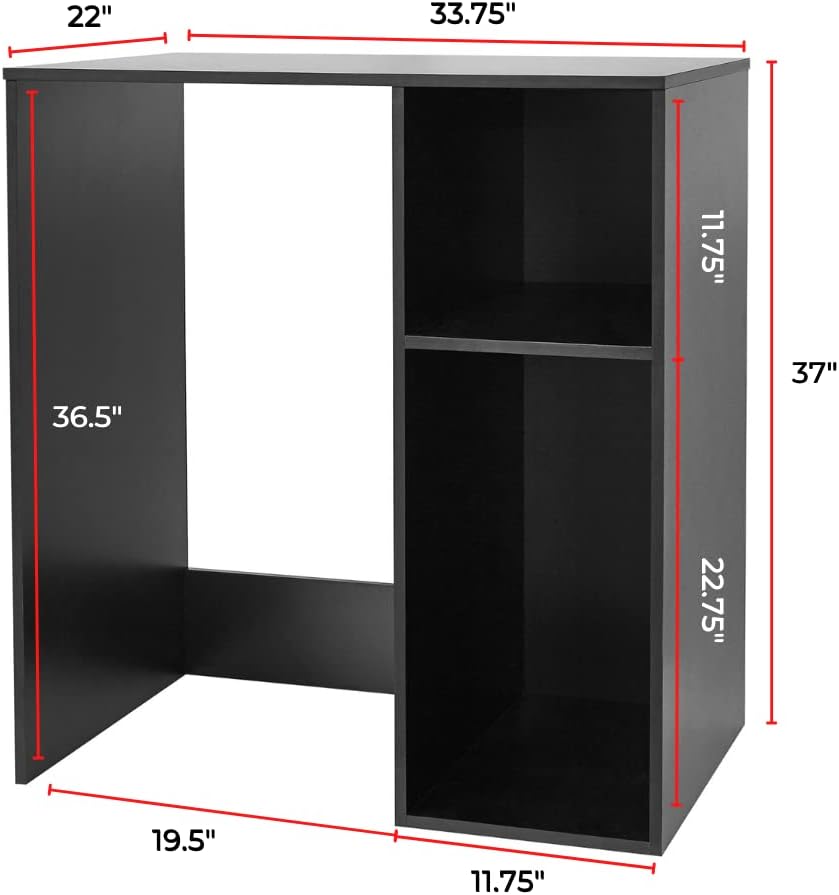 DormCo Yak About It Mini Fridge Dorm Station - Black
