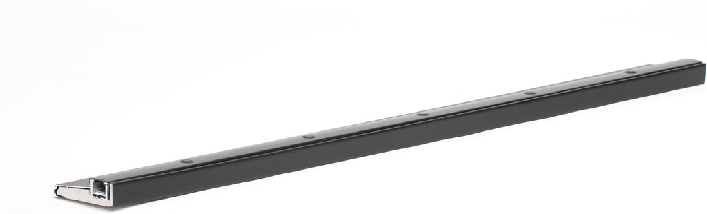 Adjustable Aluminum Threshold – Extra Short Width with Hidden Screws, Adapts to Any Height, Heavy-Duty for Residential & Commercial Use, Available in Multiple Sizes (Black, 48 inch)