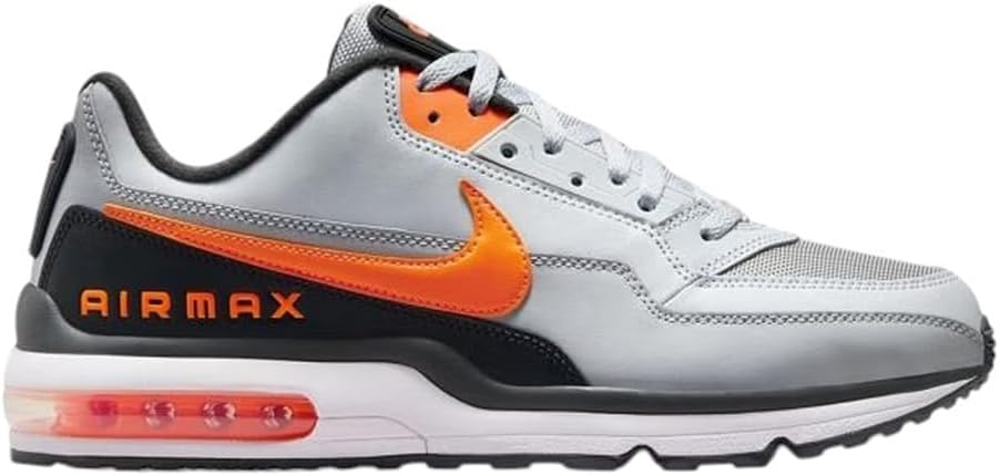 Nike Air Max Ltd, Sports Shoes, Grey/Orange/Black, Air Max Sole