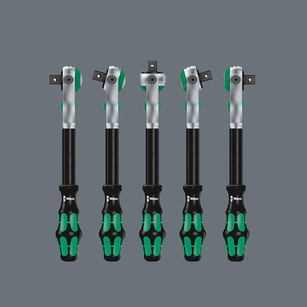 Wera 8100 SA 2 Zyklop 1/4' Metric Ratchet Set, 42-Pieces