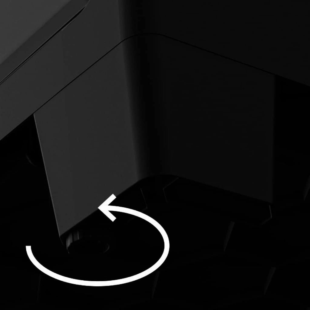 KIS Armadio a esterno impermeabile Grigio/Nero Titan High Cabinet