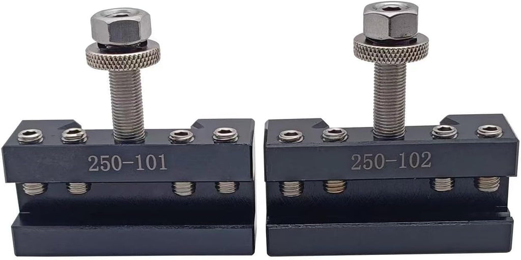 6PCS Wedge Type AXA Quick Change Tool Post With Tool Holders For Lathe Swing Dia 6-12',250-111 (AXA-6PCS)