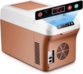 220V 12V 24V Portable Electric Cooler Refrigerator For Car Mini Fridge Cool Ice Box Freezer For Camping Home Truck Beach Vehicle(LED Screen-M20P)