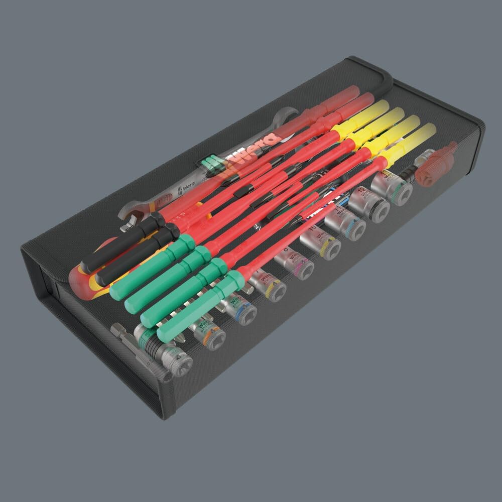 Wera 5135870001 Kraftform Kompakt W 2 Maintenance, 35 Pieces