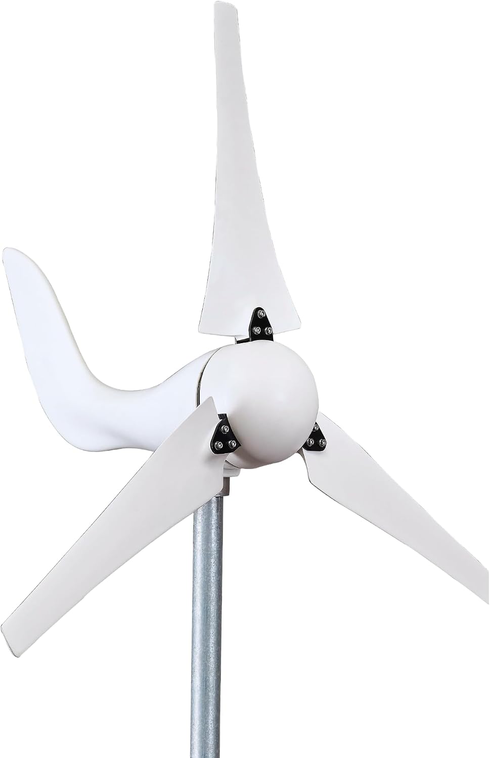 Windmill 400W 12V Land and Marine Wind Turbine Generator kit. Inbuilt MPPT Charge Controller + Automatic and Manual Braking System with Amps Meter. DIY Installation
