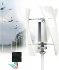 2000W Wind Turbine Vertical Wind Generator Kit,12V/24V/48V Wind Power Generator,High Efficiency Wind Turbine Generator, with Controller, for Hybrid Solar Wind System (48)