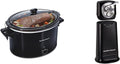 Hamilton Beach Slow Cooker, Extra Large 10 Quart, Stay or Go Portable With Lid Lock, Dishwasher Safe & 2-in-1 Electric Automatic Can Opener for Kitchen