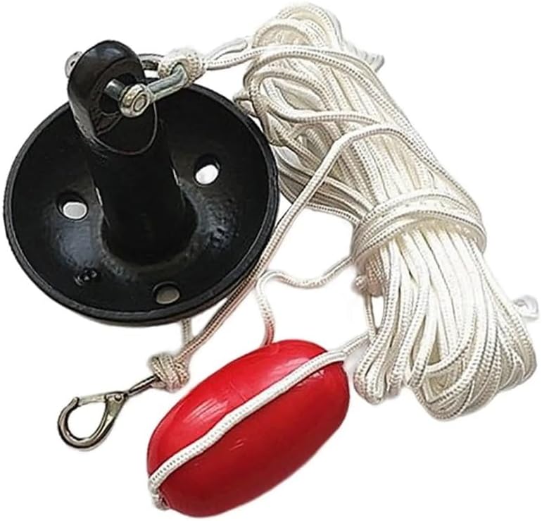 Universal Mushroom Anchor (lbs) with Solid Rope, for with Paddle Boards, rafts and Canoes
