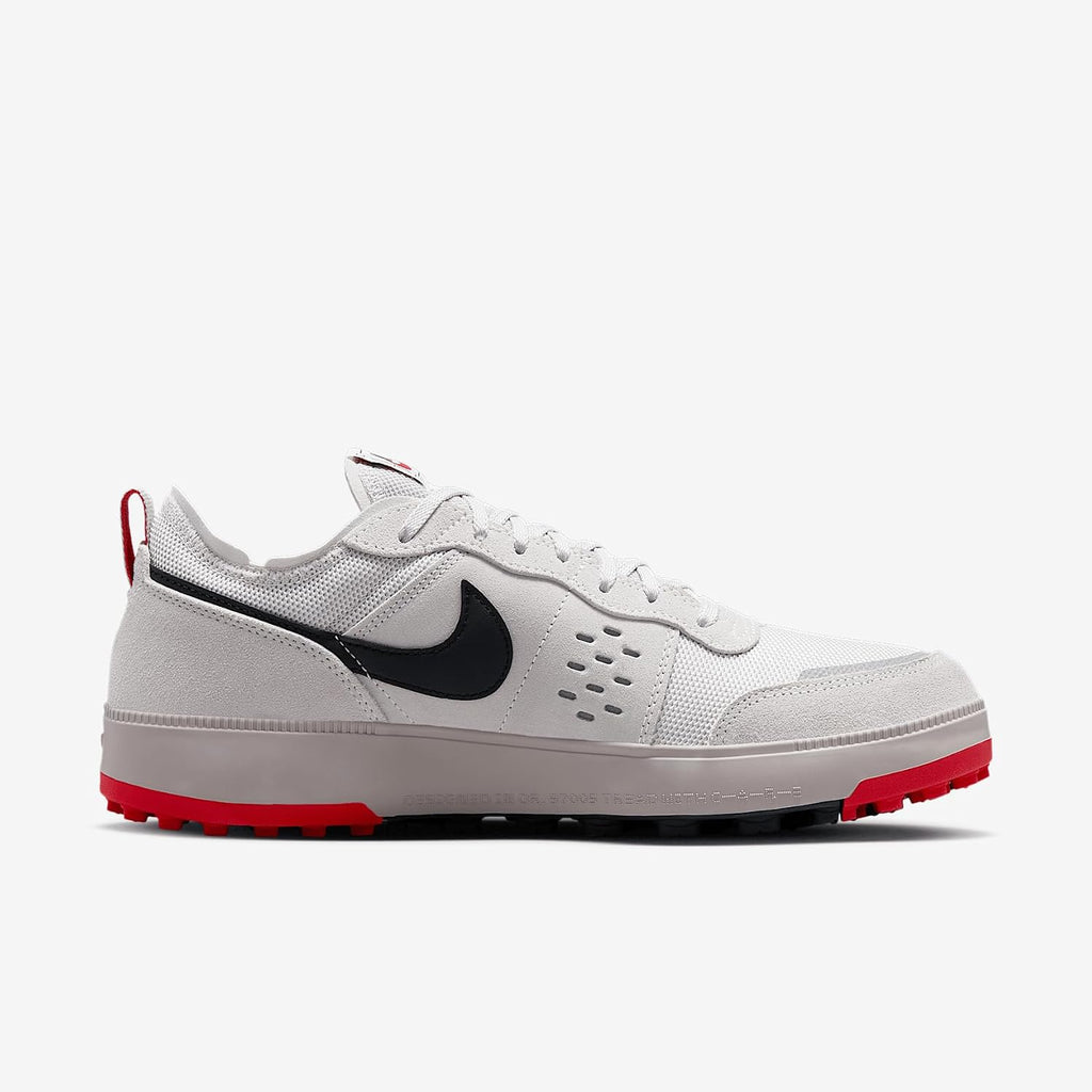 Nike C1TY Shoes (FZ3863-010, College Grey/Vast Grey/Fire Red/Black) Size 8.5