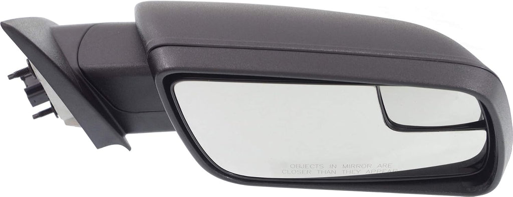 Kool Vue Driver & Passenger Side Power Non-Heated Mirrors for Ford Flex 2013-2019 With Spotter Glass; Without Memory & Puddle Lamp Textured