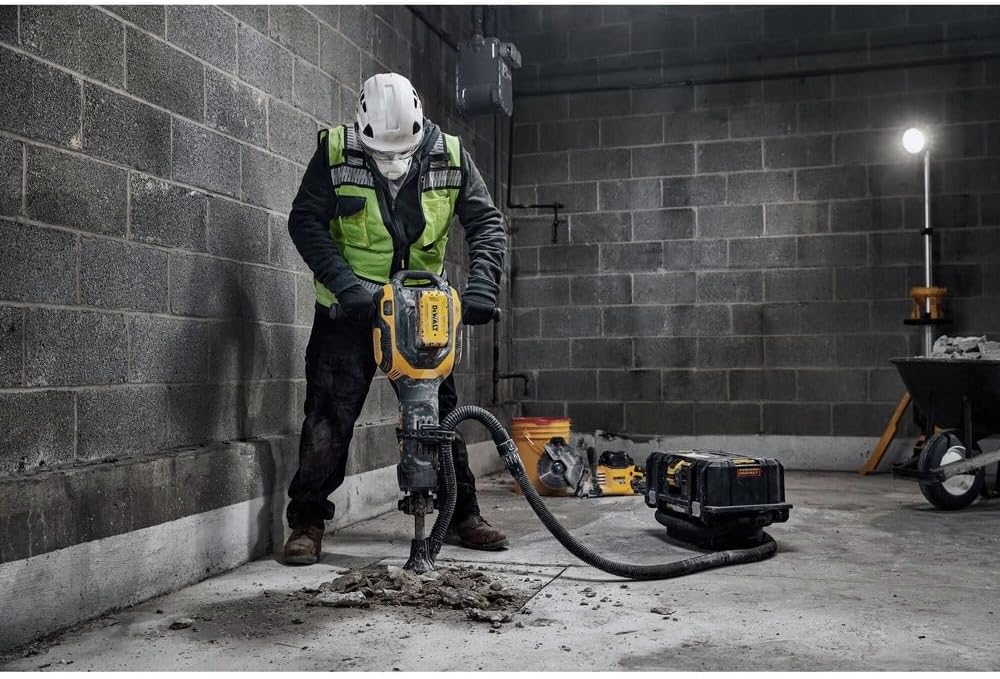 DEWALT DCH966Z2 60V 41 Lbs. 1-1/8' HEX Breaker Hammer Kit