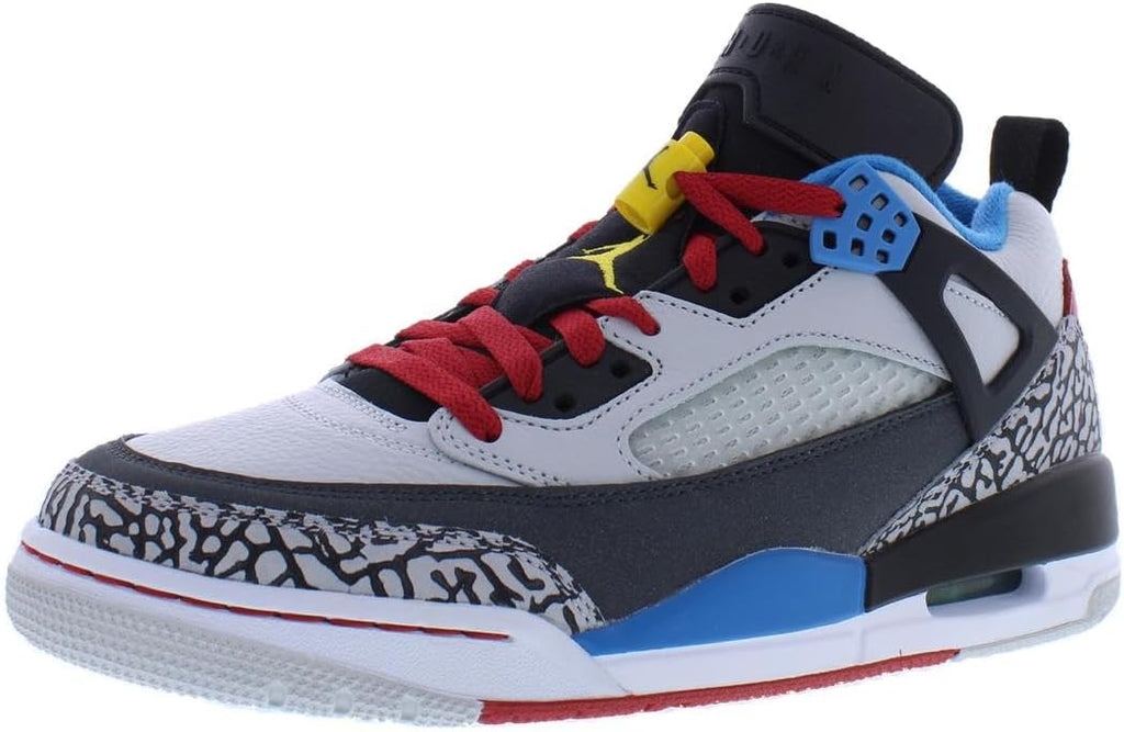 Jordan Spizike Low SE Men's Shoes (IM7425-004, Neutral Grey/Varsity Maize/Surf Blue)