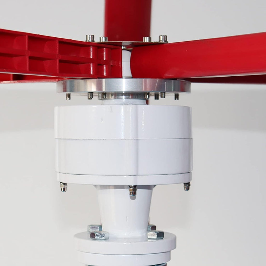 3000W Silent Vertical Wind Turbine Generator for Home Use - Efficient Low Wind Speed Performance, 24V Eco-Friendly Renewable Energy Solution, Sustainable Power System