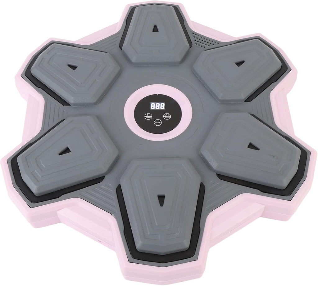 Smart Music Punching Target with Adaptive Difficulty for Home Gym Quiet Boxing Wall Target for Beginners and Enthusiasts, PU Foam Polyurethane, PP, ABS