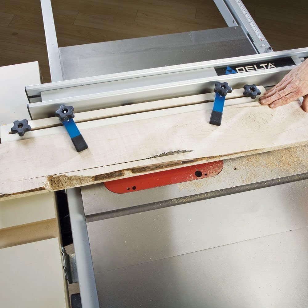 Rockler Taper Jig/Straight Line Jig - Power Tool Accessory Jigs Makes Tapered Cuts Fast - Wood Cutting Jig is Perfect for Chair Legs - Hardware Jig Includes 36' Miter Bar – Table Saw Accessories