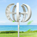 400W 600W 800W 1000W 1200W Wind Turbine Generator, 12V 24V Low Noise Windmill with Controller, Efficient Low Wind Speed Start for Home Energy Power