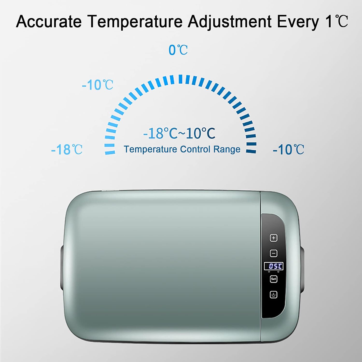 18L/25L Portable Refrigerator for Car Mini Fridge Freezer Car Refrigerator Electric Cool Box for Driving Travel Outdoor Picnic