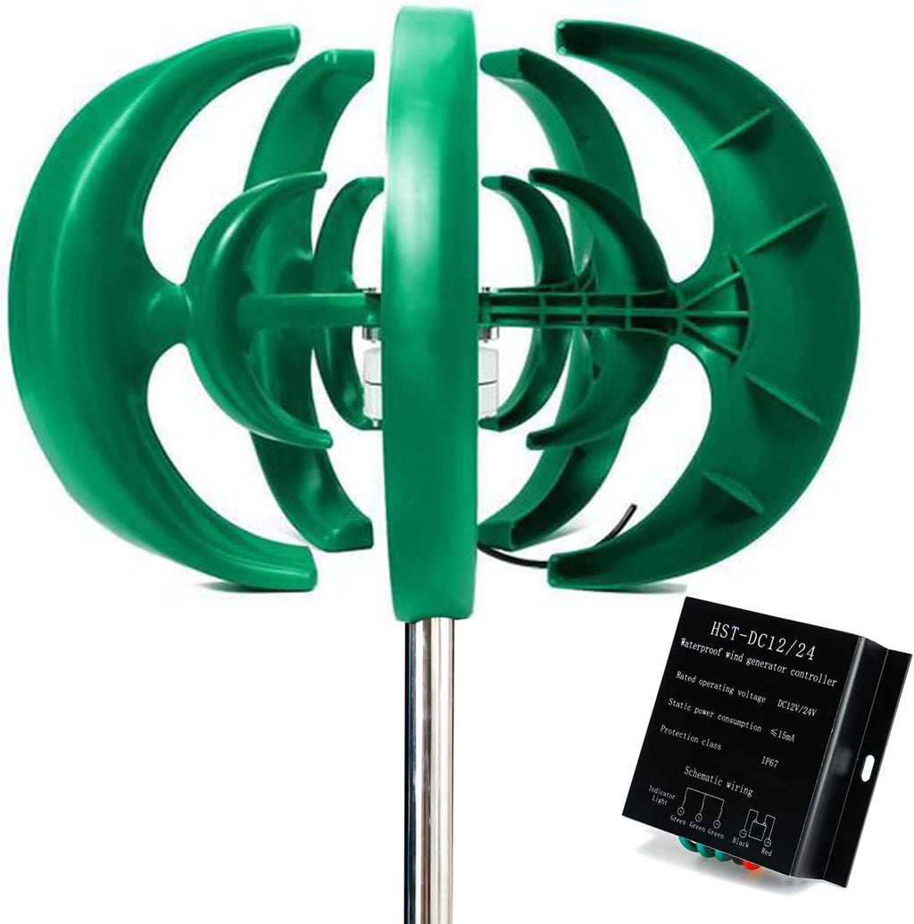 12000W Wind Turbine Generator Kit, 12V-220V 5-Blade 3-Phase AC Permanent Magnet for Home & Streetlight Projects - Efficient Renewable Energy Solution