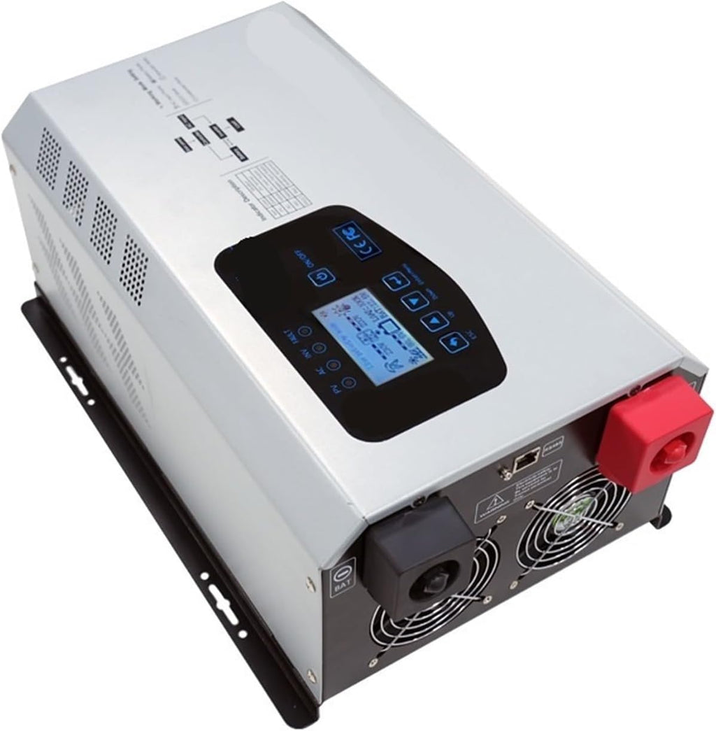 Off-Grid Reverse Control Inverter 1000W-3000W Built-in Solar Controller 12V24V to 220V(2000W-48V-60A)