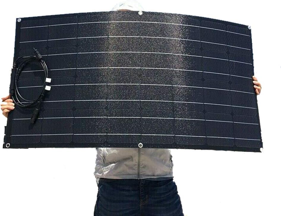 800W Solar Panel Wind Turbine Kit for Motorhomes:400W Wind Windmill Generator/4pcs 100W Flexible Solar Panels Monocrystalline/Hybrid Charge Controller/Battery Cables/Connectors