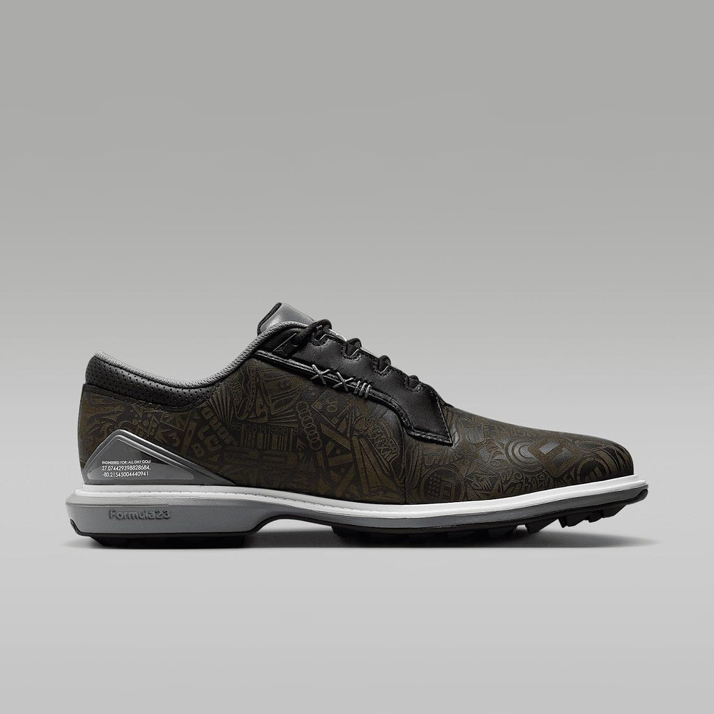 Jordan ADG 5 Golf Shoes (FQ6642-003, Black/Cool Grey/White)