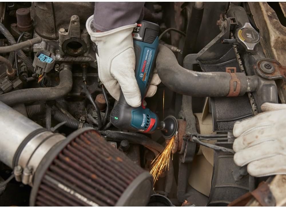 Bosch GWG12V-20SN 12V Max Brushless 1/4 In. Right Angle Die Grinder